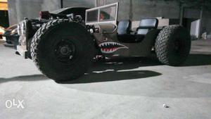 One of a kind custom jeep rat rod. Please contact
