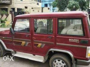 Self driving car available Mahindra Bolero diesel  Kms