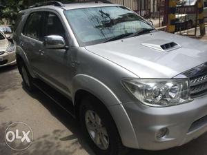 Silver color  model Fortuner sparingly used company