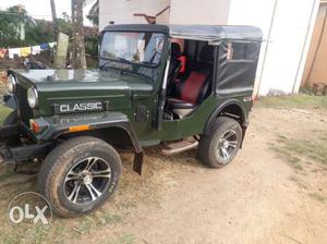 This is a mahindra commander altered to classic