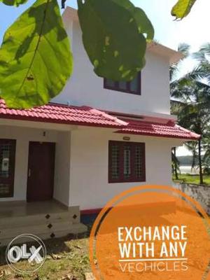 3 bed house & land sale or exchange with any vechicles,