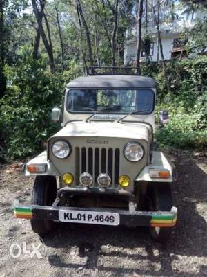  model 4X4 Mahindra jeep diesel  Kms