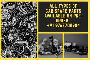 All brands Car parts available