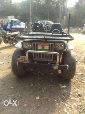 Ex army man jeep with alloy wheels gud condition