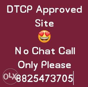 VIP Nagar - DTCP - Karamadai Bus Stop Backside