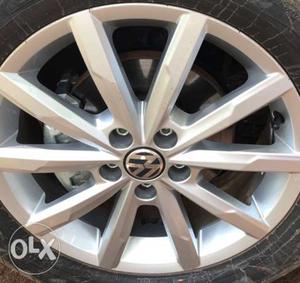 Volkswagen GT TSI new spoke alloy with Goodyear tyre