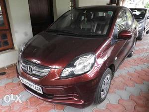 Amaze Red Diesel car in Good condition for resale