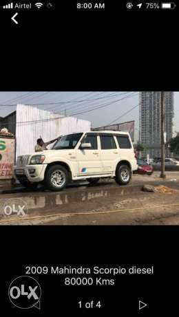  Mahindra Scorpio diesel  Kms