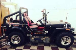 Well maintain modified Jeep Power steering, Power