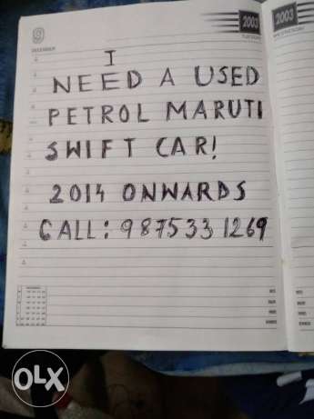 Maruti Suzuki Swift petrol 100 Kms  year