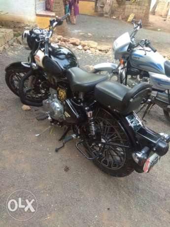 Royal Enfield black colour good condition any