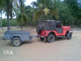 Required trailer for Mahindra Jeep