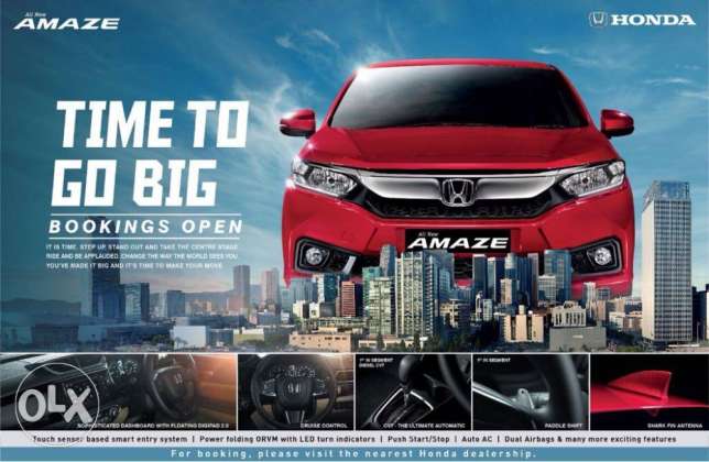 Honda Amaze diesel 01 Kms  year