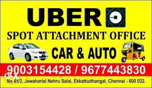 Uber attachment auto & car.spot what's app