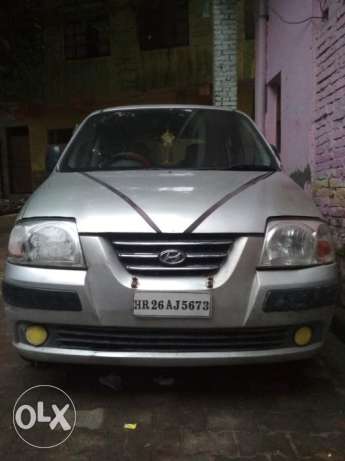 Santro zink car silver colur good condition only genuine