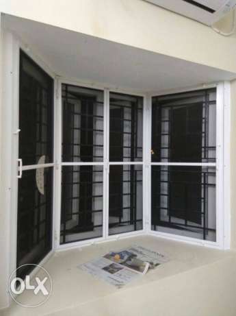 Mosquito net installation for all windows and