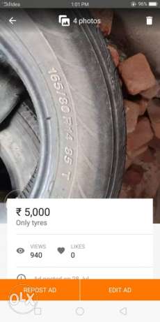 Only Rs /- used tyres swift