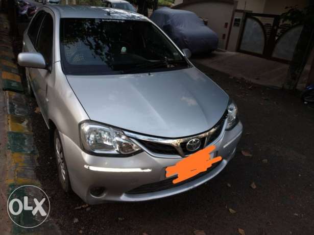 It is yellow board  Toyota Etios diesel  Kms