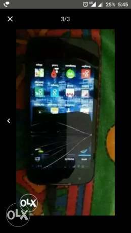 Xolo mobile screen broken but mobile is working.