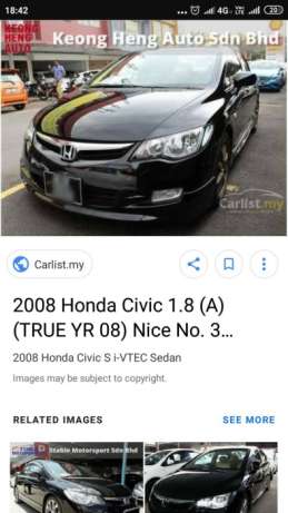 Honda Civic Hybrid petrol  Kms  year