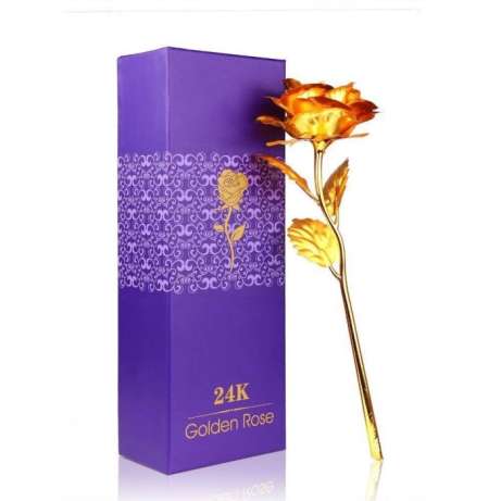 Rose Gold Gift For Valentine only 150Rs. Box With