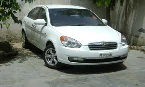 Hyundai Verna CRDI WHITE, Model  - Dhanbad