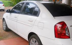 Hyundai Verna CRDI WHITE, Registration: - Coimbatore