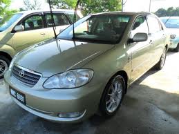 Toyota Altis 1.8 G golden, Registration  For Sale -