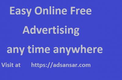 Easy Online Free Advertising in bhilai at adsansar.com -