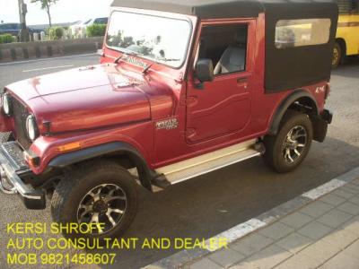 MAHINDRA THAR BUY-SELL KERSI SHROFF AUTO CONSULTANT AND