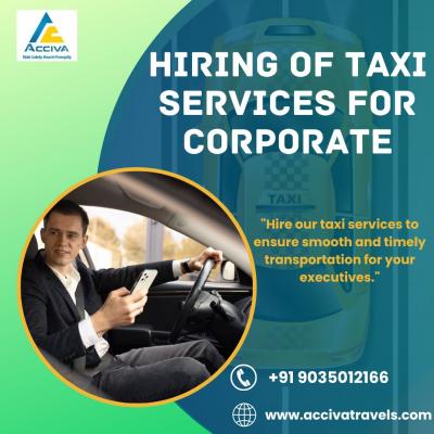 Hiring of taxi services for corporate - Bangalore